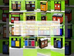 Large-Size Classified Outdoor Stainless Steel Trash Can - Manufacturer-Direct Sanitation Bin for Hotels, Hospitals, Malls, Parks & Scenic Spots
