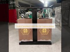 Dual-Classified Litter Bin for Scenic Areas