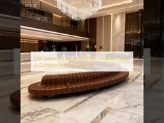 FRP Creative Leisure Benches | Indoor Decor & Outdoor Waiting Seating
