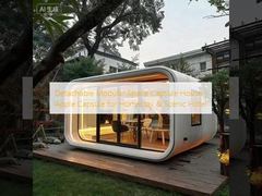 Detachable Modular Space Capsule House | Apple Capsule for Homestay & Scenic Hotel