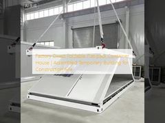Factory Direct Foldable Flat-pack Container House | Assembled Temporary Building for Construction Site