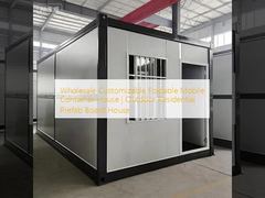 Wholesale Customizable Foldable Mobile Container House | Outdoor Residential Prefab Board House
