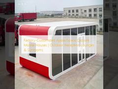 Factory-Customized Apple/Space Capsule Mobile Houses | Outdoor Reception Lounges & Sunrooms