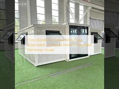 Cross-Border Furnished Wing-Type Expandable Container Home | Integrated Homestay House