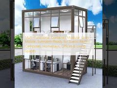 Multi-Functional Container Modular Units – Mobile, Sunroom-Ready for Scenic Resort Campsites, Homestays, Offices & Living Spaces
