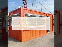 Factory-Customized Corrugated Container Units – Mobile & Convenient for Offices, Sunrooms, Residential Apartments & Neighborhood Pods
