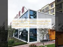 Fast Install Color Steel Quick-Assembly House | Mobile Container Temporary Housing for Construction/Isolation
