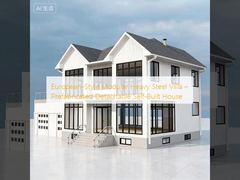European-Style Modular Heavy Steel Villa – Prefabricated Detachable Self-Built House
