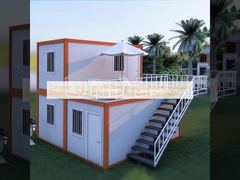 Container Shop – Mobile Commercial Street Kiosk, Container Activity House, Toilet Unit, Easy-Assemble & Detachable
