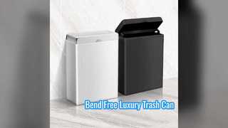 Мусорный бак с высокими ногами сгибается, бесплатная роскошь