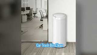 Контейнер для хранения автомобильного мусора с всплывающей крышкой