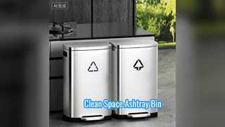 Пепельница для мусора из нержавеющей стали на 100 л