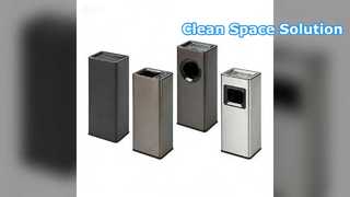 Прочный мусорный бак из пепельницы из нержавеющей стали