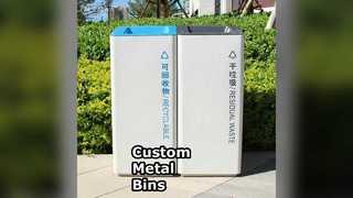 Контейнеры для мусора из нержавеющей стали на заказ