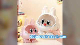 Милый настольный мусорный бак