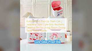 Симпатичный откидной верх с защитой от запаха мусорного бака