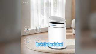 Настольная мусорная корзина с крышкой