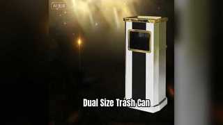 Мусорный бак двойного размера для коммерческого дома