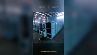 Heavy Duty Commercial Iron Trash Can with Integrated Ashtray222