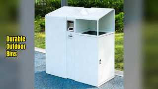 Уличные урны для мусора из нержавеющей стали