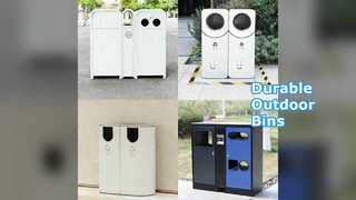 Изготовленные на заказ уличные контейнеры из нержавеющей стали