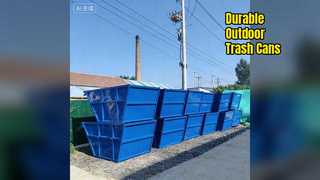 Сверхмощные уличные мусорные баки