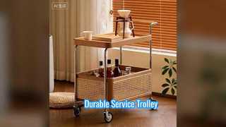 Heavy Duty Stainless Steel Service Trolley