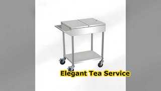 New Chinese Style Tea Trolley