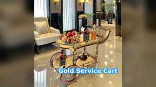 Тележка с питанием в отеле Gold