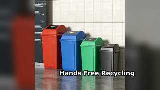 Мусорная корзина без помощи рук большой вместимости