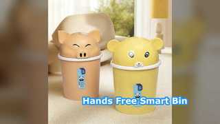 Умный мусорный бак без помощи рук