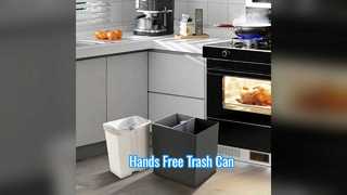 Умный сенсорный мусорный бак без помощи рук