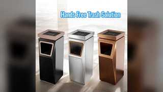 Кухонное мусорное ведро без помощи рук