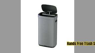 Большой мусорный бак с педалью Hands Free