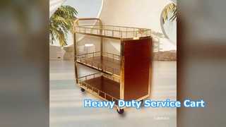 Heavy Duty Food Trolley Rolling Cart
