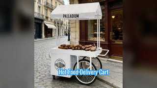 Доставка изолированной двери тележки для еды