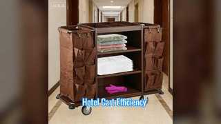 Hotel Bar Linen Cart Trolley