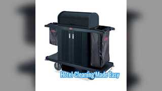 Stainless Steel Housekeeping Cart