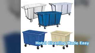 Hotel Linen Cart: Easy Cleaning
