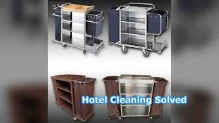 Hotel Linen Cart: Clean Faster