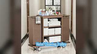 Hotel Linen Trolley Bag Durable Cleaning Cart