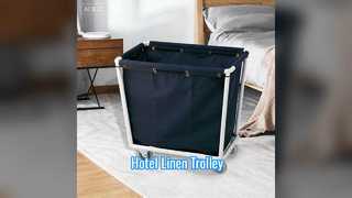 Hotel Linen Trolley For Efficient Cleaning