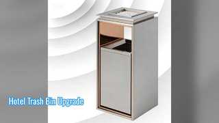 мусорный бак в вестибюле отеля