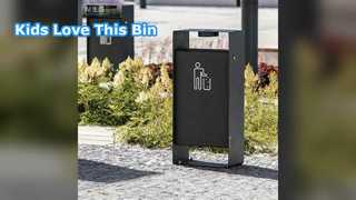 Забавный мультяшный мусорный бак для детей
