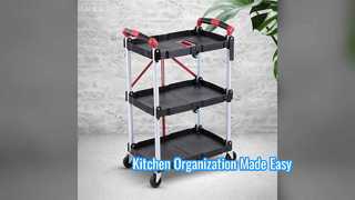 Тележка для приправ для ресторана, мобильная из нержавеющей стали