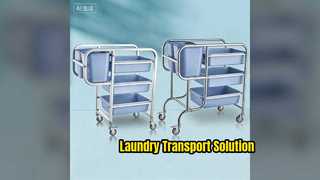 Hotel Hospital Laundry Cage Trolley