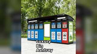 Роскошная комбинированная пепельница для санитарного мусорного ведра