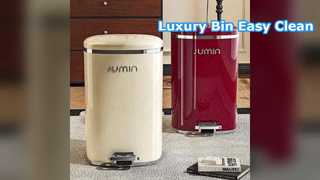 Роскошное мусорное ведро с педалью