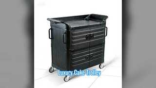 Роскошная тележка для торта, ресторанное обслуживание в отеле