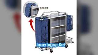 Silent Hotel Luggage Cart Luxury